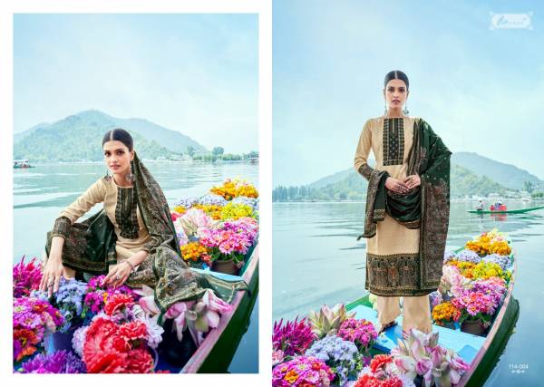 Kesar Saaj Viscose Pashmina Casual Wear Printed Dress Material Collection